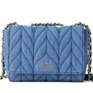 Kate Spade New York Denim Quilted Mini Emelyn